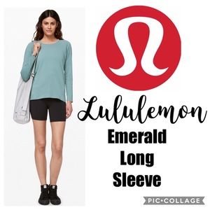 Lululemon Emerald Long Sleeve Tee